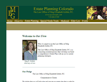Tablet Screenshot of estateplanningcolorado.com